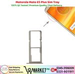 Motorola Moto E5 Plus Sim Tray Price In Pakistan