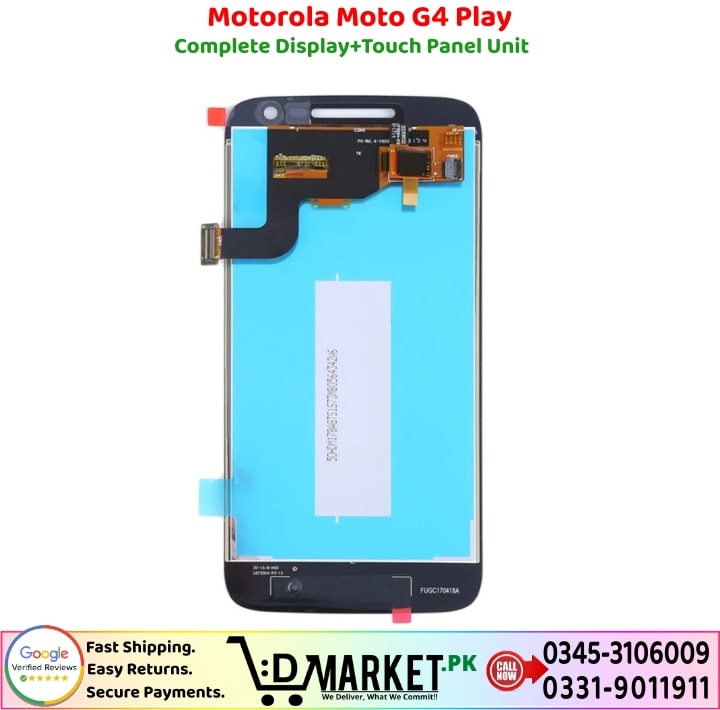 Motorola Moto G4 Play LCD Panel Price In Pakistan