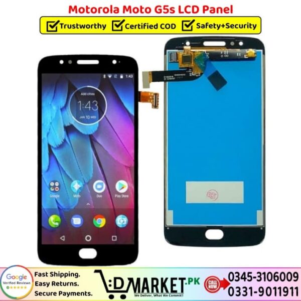 Motorola Moto G5s LCD Panel Price In Pakistan