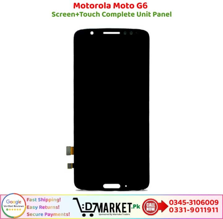 Motorola Moto G6 LCD Panel Price In Pakistan