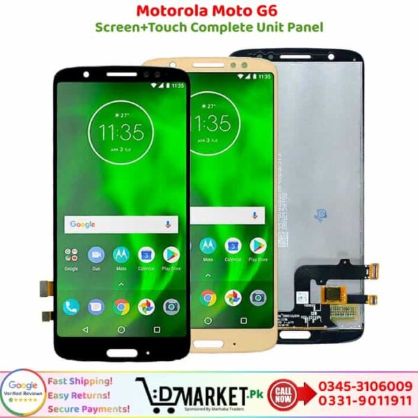 Motorola Moto G6 LCD Panel Price In Pakistan