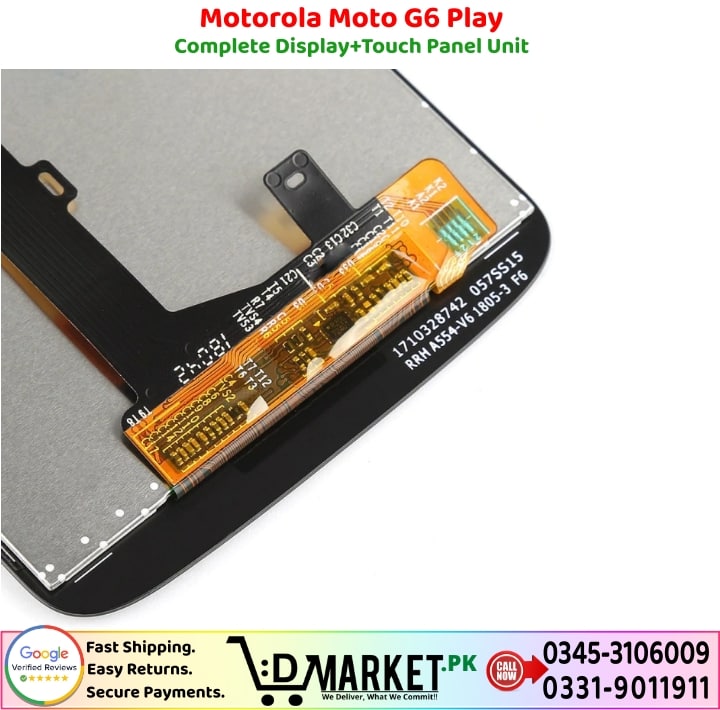 Motorola Moto G6 Play LCD Panel Price In Pakistan