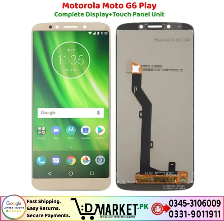 Motorola Moto G6 Play LCD Panel Price In Pakistan