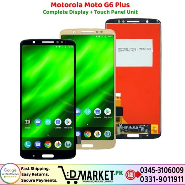 Motorola Moto G6 Plus LCD Panel Price In Pakistan