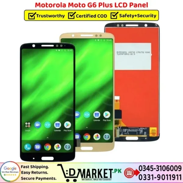 Motorola Moto G6 Plus LCD Panel Price In Pakistan