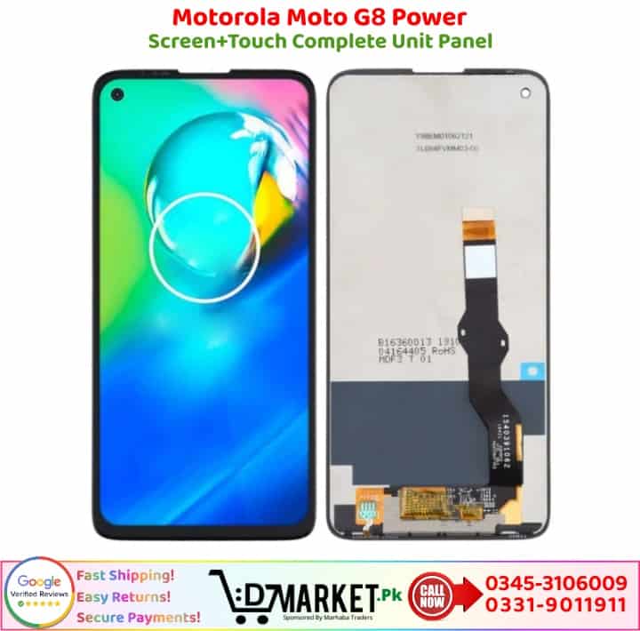 Motorola Moto G8 Power LCD Panel Price In Pakistan