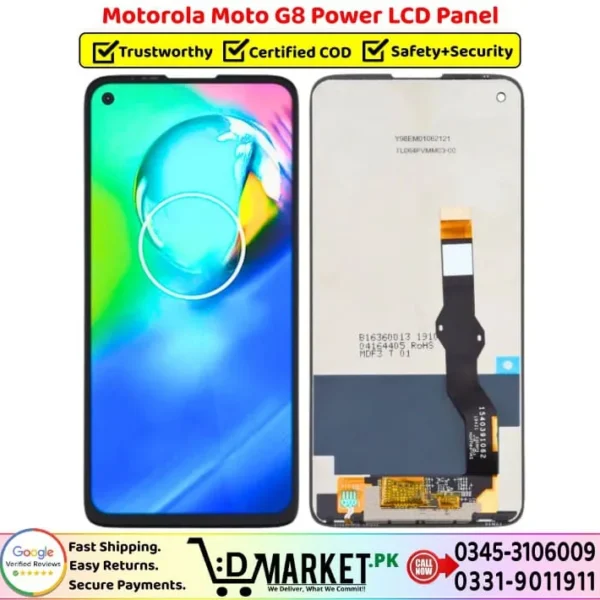 Motorola Moto G8 Power LCD Panel Price In Pakistan