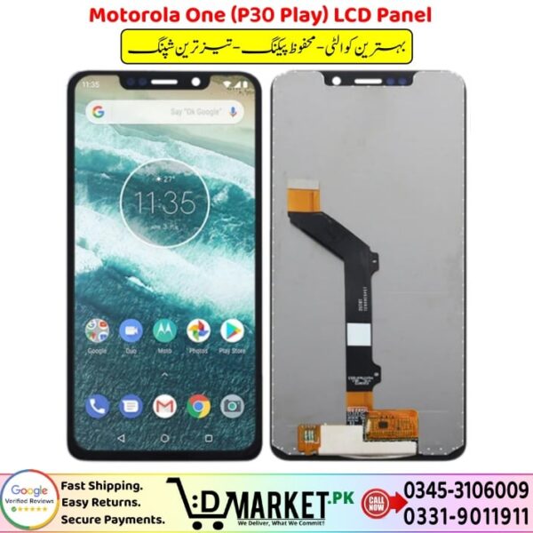 Motorola Moto One P30 Play LCD Panel Price In Pakistan