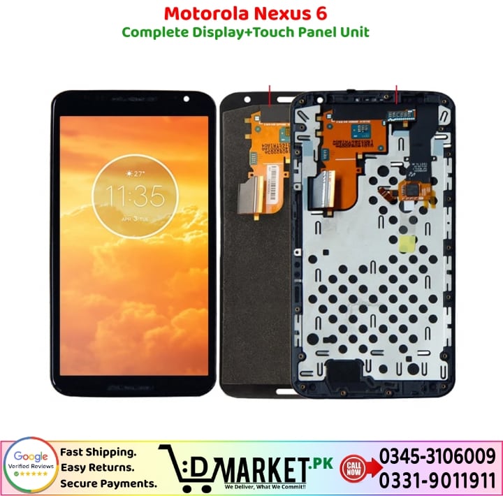 Motorola Nexus 6 LCD Panel Price In Pakistan