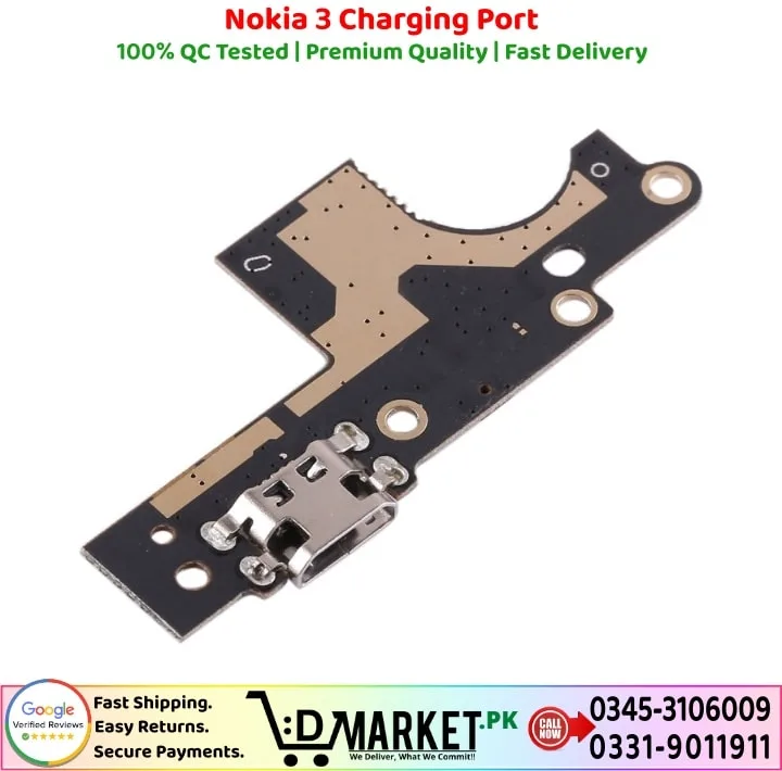 Nokia 3 Charging Port Price In Pakistan