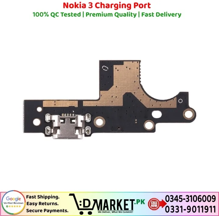 Nokia 3 Charging Port Price In Pakistan