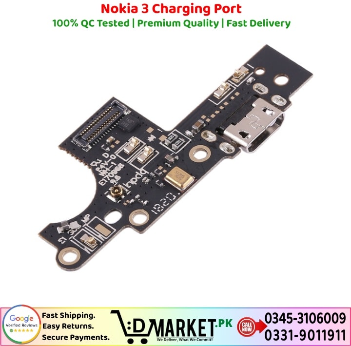 Nokia 3 Charging Port Price In Pakistan