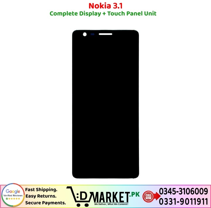 Nokia 3.1 LCD Panel Price In Pakistan