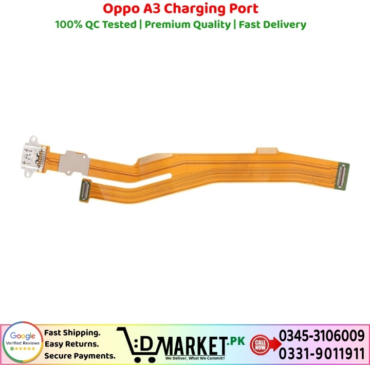 Oppo A3 Charging Port Price In Pakistan