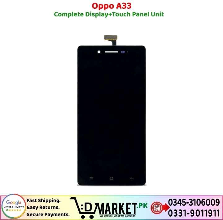 Oppo A33 LCD Panel Price In Pakistan
