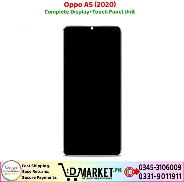 Oppo A5 2020 LCD Panel Price In Pakistan