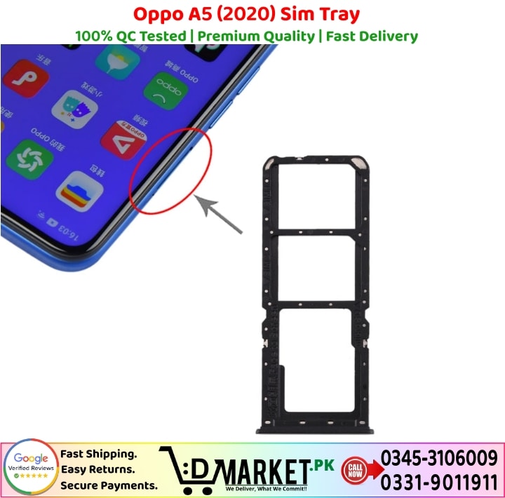 Oppo A5 2020 Sim Tray Price In Pakistan