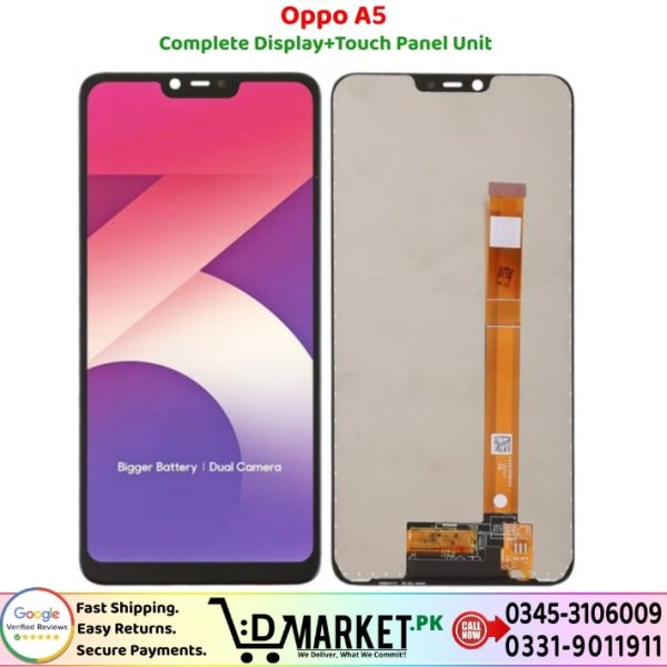 Oppo A5 LCD Panel Price In Pakistan