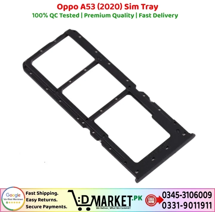 Tiroir Carte SIM Pour OPPO A53 - Plateau SIM Caddy - Neuf Sous Emballage - Pièce De Rechange Générique