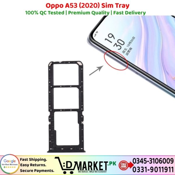 Oppo A53 2020 Sim Tray Price In Pakistan