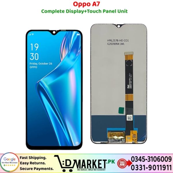 Oppo A7 LCD Panel Price In Pakistan