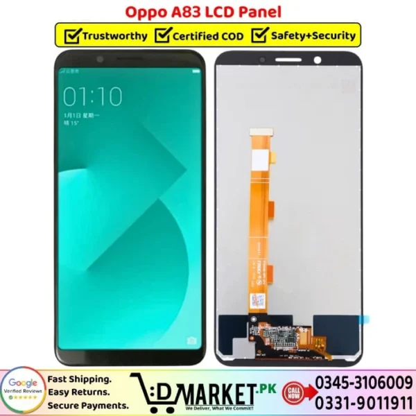 Oppo A83 LCD Panel Price In Pakistan