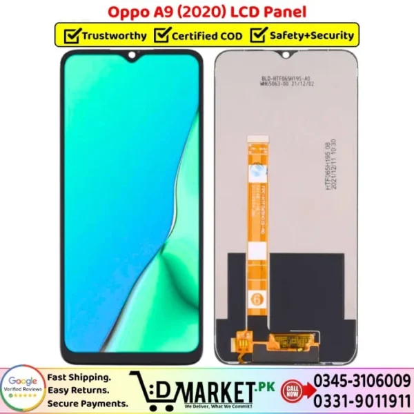 Oppo A9 2020 LCD Panel Price In Pakistan