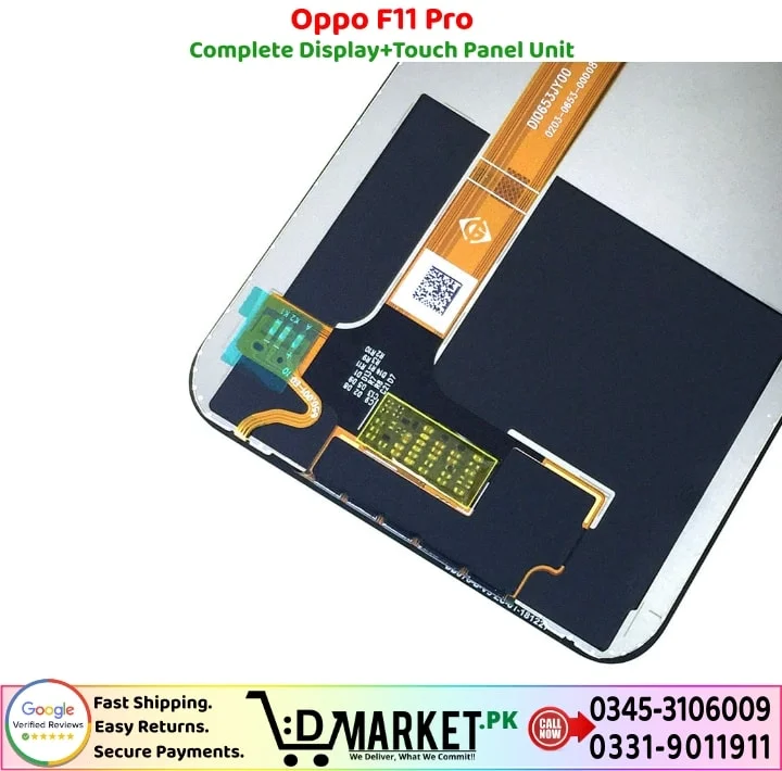 Oppo F11 Pro LCD Panel Price In Pakistan