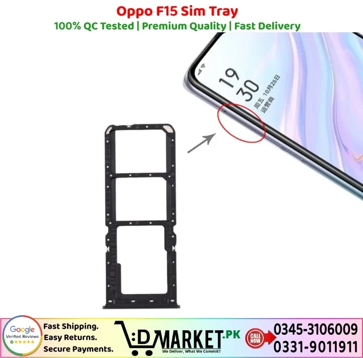 Oppo F15 Sim Tray Price In Pakistan