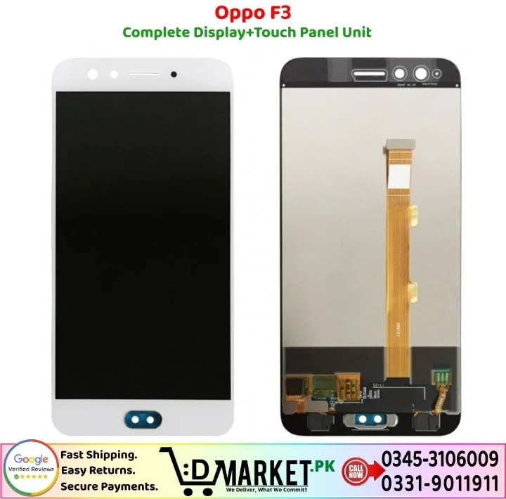 Oppo F3 LCD Panel Price In Pakistan