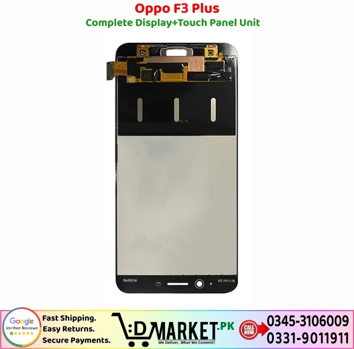 Oppo F3 Plus LCD Panel Price In Pakistan