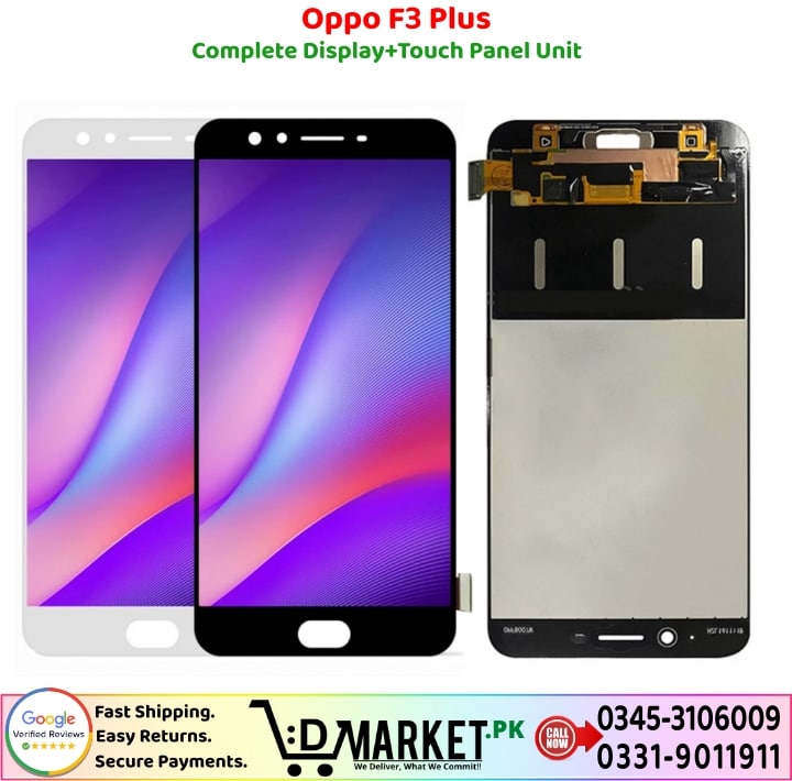 Oppo F3 Plus LCD Panel Price In Pakistan