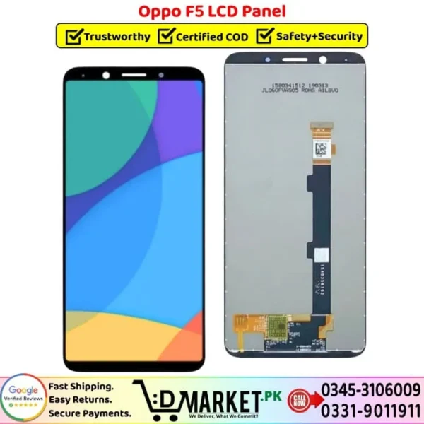 Oppo F5 LCD Panel Price In Pakistan