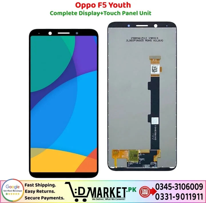 Oppo F5 Youth LCD Panel Price In Pakistan