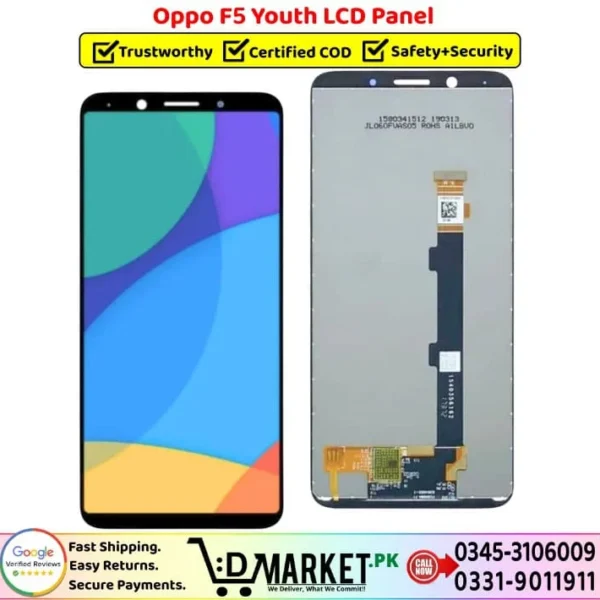 Oppo F5 Youth LCD Panel Price In Pakistan