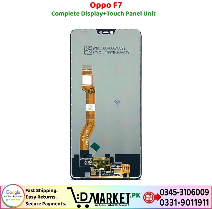 Oppo F7 LCD Panel Price In Pakistan
