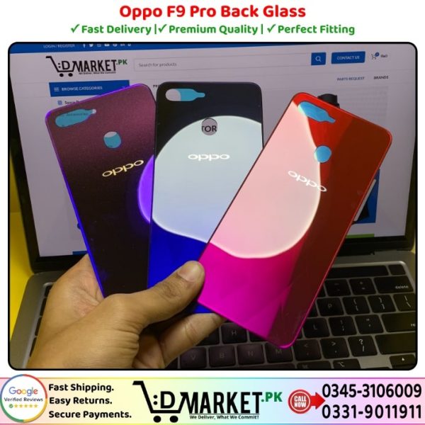 Oppo F9 Pro Back Glass Price In Pakistan