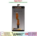 Oppo Neo 7 LCD Panel Price In Pakistan