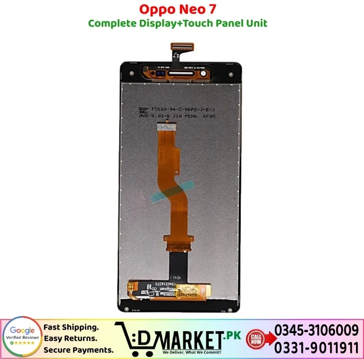 Oppo Neo 7 LCD Panel Price In Pakistan