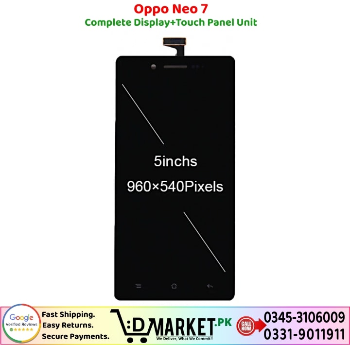 Oppo Neo 7 LCD Panel Price In Pakistan