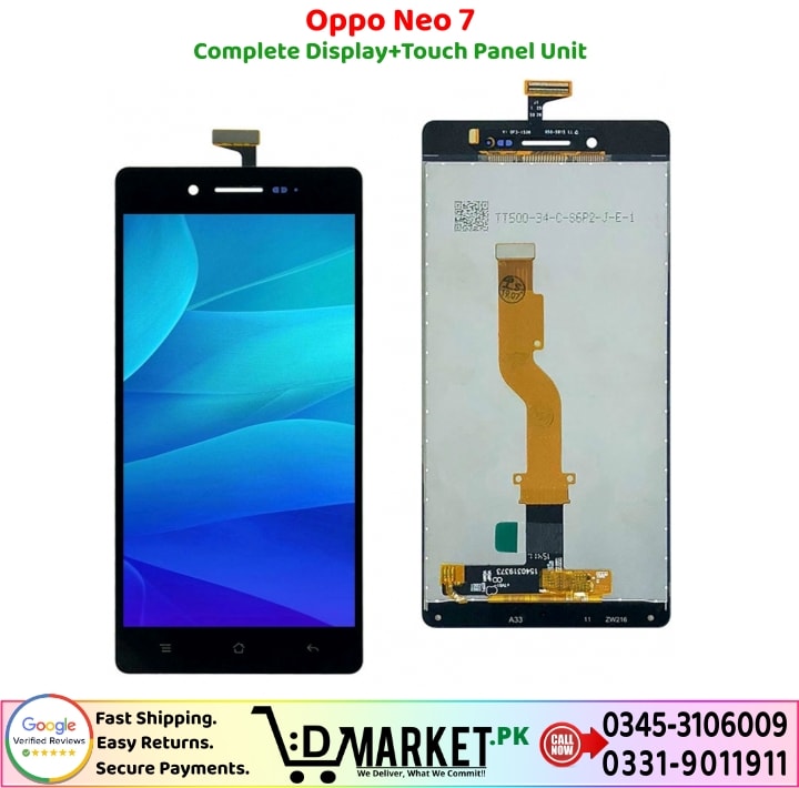Oppo Neo 7 LCD Panel Price In Pakistan