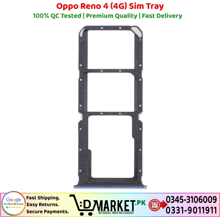 Oppo Reno 4 4G Sim Tray Price In Pakistan