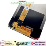 Realme 5 LCD Panel Price In Pakistan
