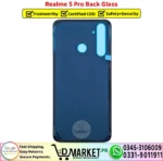 Realme 5 Pro Back Glass - DMarket.Pk