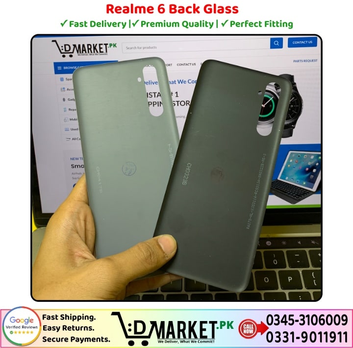 Realme 6 Back Glass Price In Pakistan