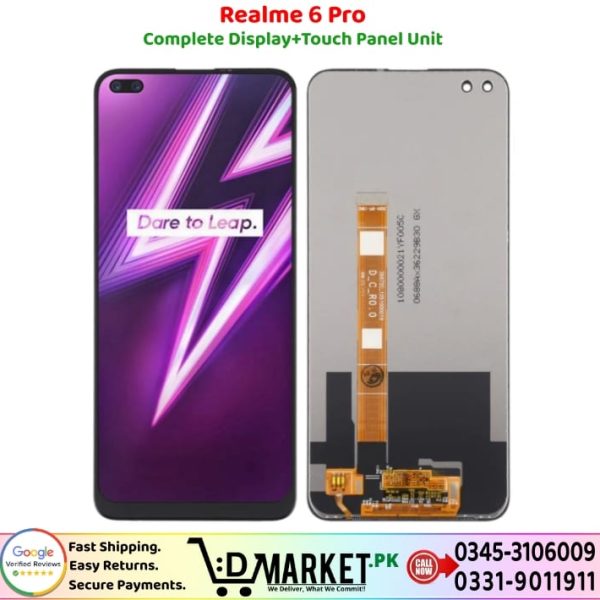 Realme 6 Pro LCD Panel Price In Pakistan