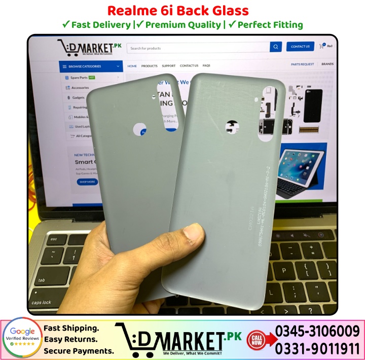 Realme 6i Back Glass Price In Pakistan