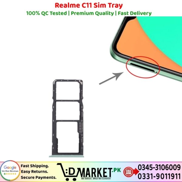 Realme C11 Sim Tray Price In Pakistan
