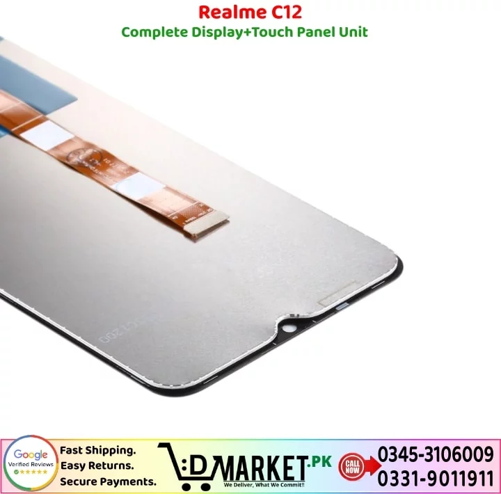 Realme C12 LCD Panel Price In Pakistan