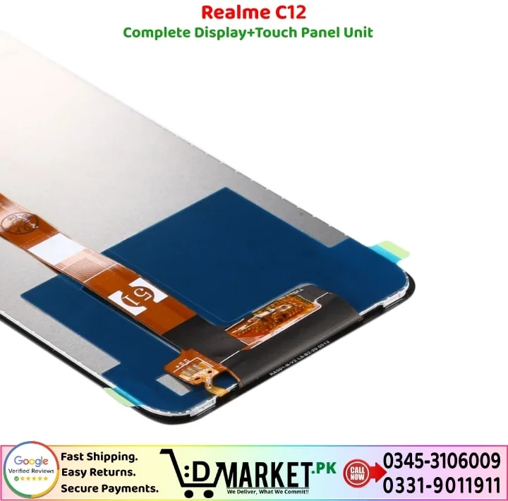 Realme C12 LCD Panel Price In Pakistan